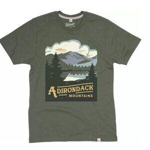 The Landmark Project Unisex Adirondack Mountain Short Sleeve T- Shirt